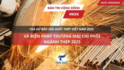 Bản tin cộng đồng Inox ngày 30/12/2024