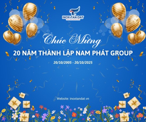 🎉 CHÚC MỪNG 20 NĂM THÀNH LẬP NAM PHÁT GROUP (2005–2025)