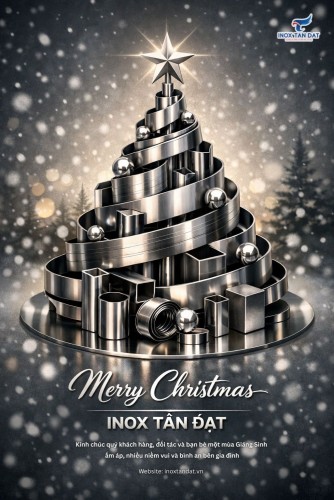 Inox Tân Đạt Chúc Mừng Giáng Sinh An Lành & Ấm Áp