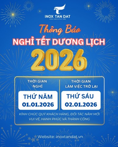 Thông Báo Lịch Nghỉ Tết Dương Lịch 2026