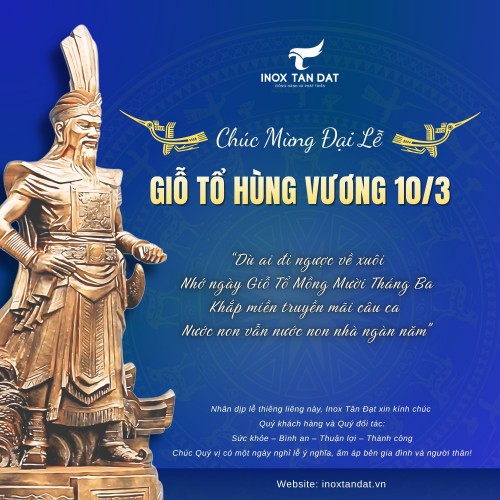CHÚC MỪNG ĐẠI LỄ GIỖ TỔ HÙNG VƯƠNG 10/3