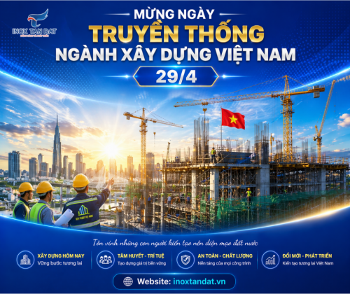 Mừng Ngày Truyền Thống Ngành Xây Dựng Việt Nam 29/4