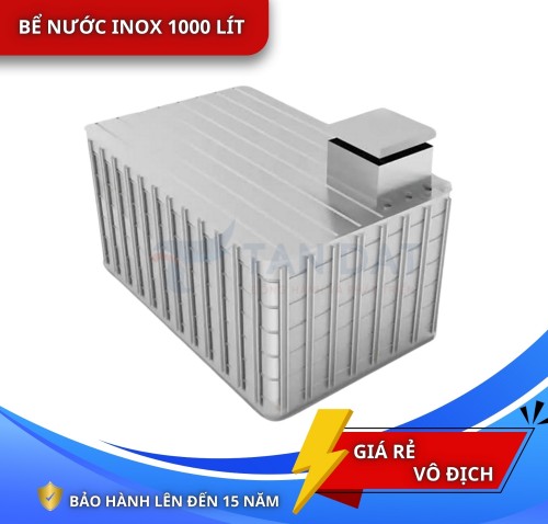 Bể nước ngầm inox 1000L