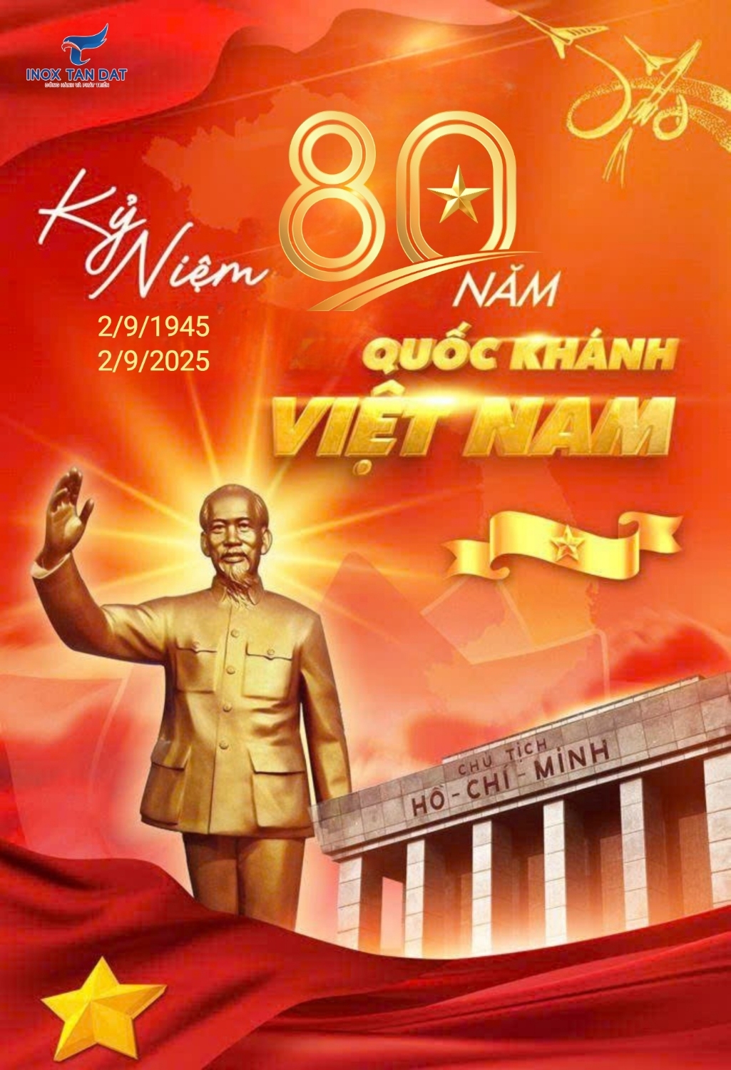 chao mung quoc khanh inox