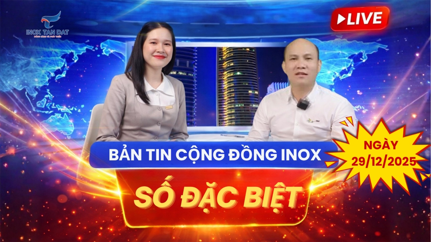 Bản tin cộng đồng Inox số đặc biệt ngày 29/12/2025