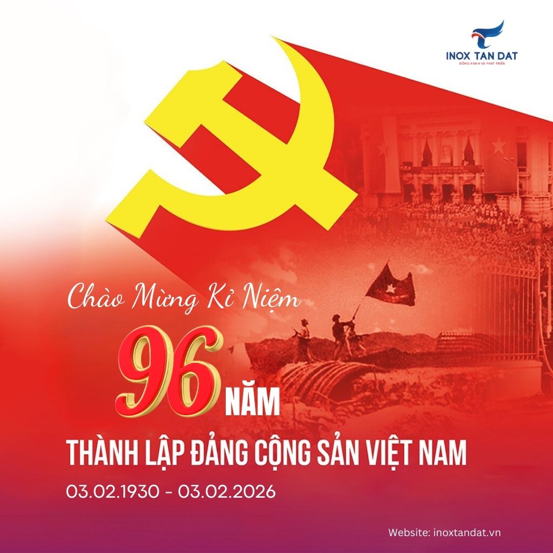 Chào Mừng Kỷ Niệm 96 Năm Ngày Thành Lập Đảng Cộng Sản Việt Nam